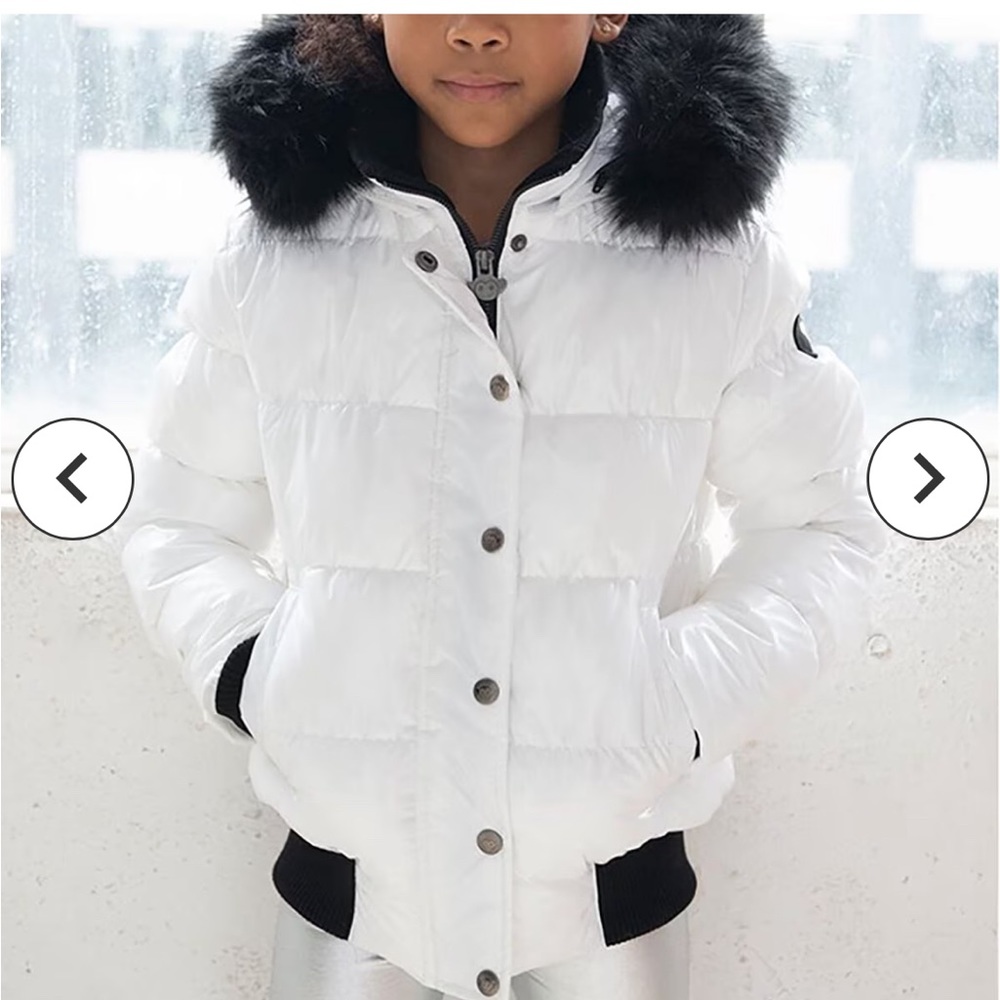 Kids White Appaman Jacket